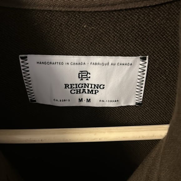 Reigning champ button up sweater - Picture 3 of 3